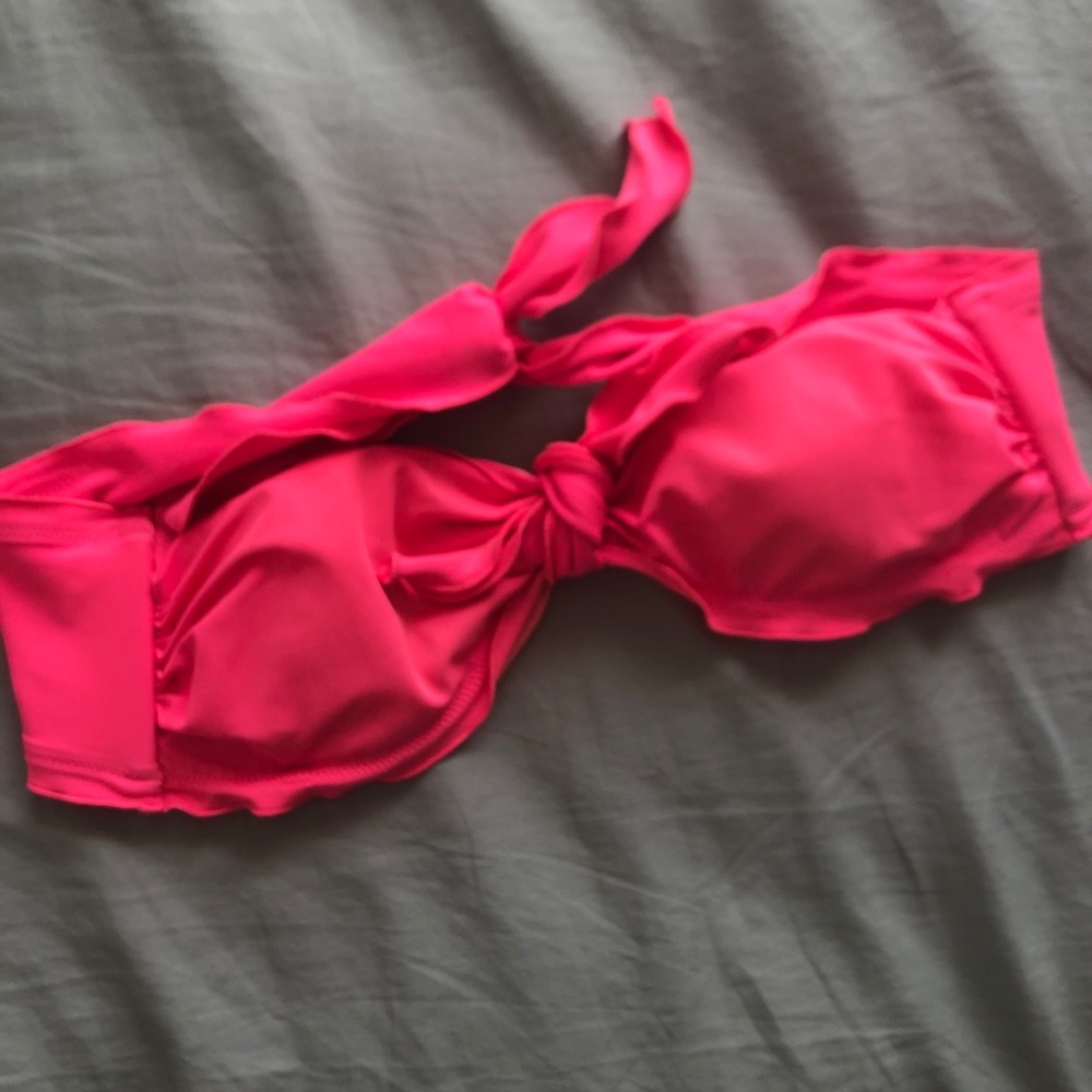 Victorias secret pink bandeau Bikini Top